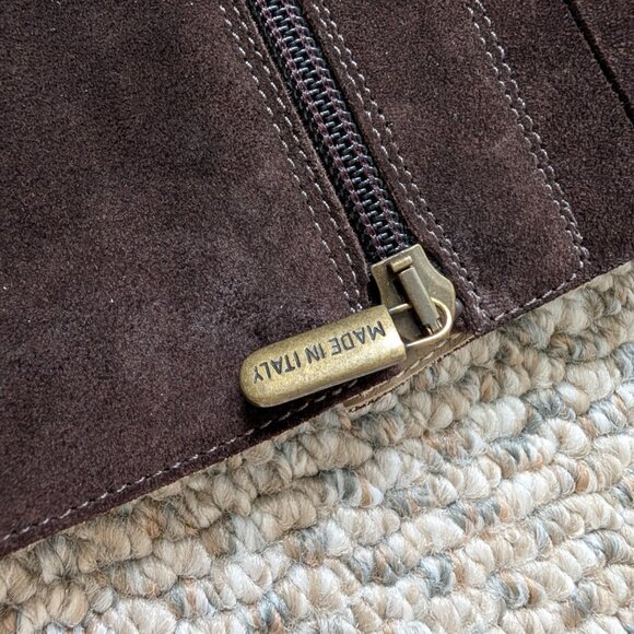 Italeau Women's Waterproof Brown Leather Boots Size 7.5 - Picture 5 of 9